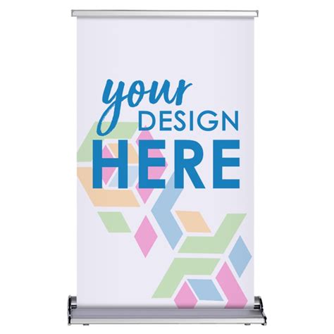 Banner Stand Table Top Display Ultra 24in Totally Promotional