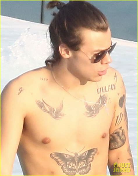 Harry Styles Shows Us Where His Four Nipples Are Located Video