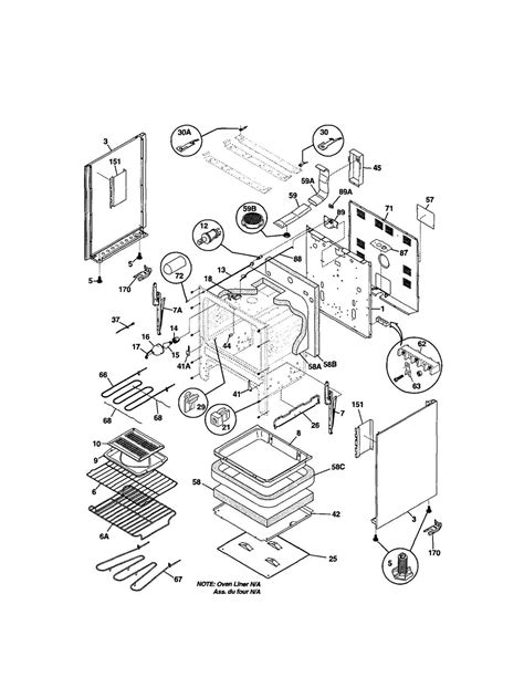 Exploring The Inner Workings Of Kenmore Gas Range With Parts Diagram