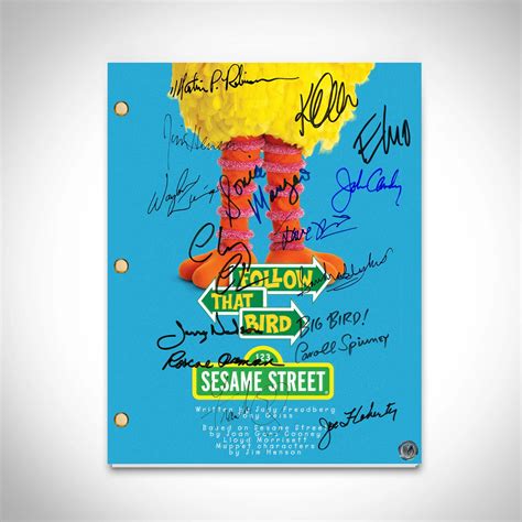 Sesame Street Presents: Follow That Bird Transcript Limited Signature ...