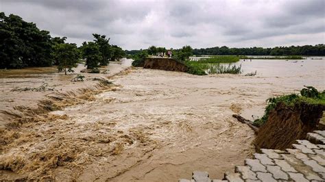 Assam Flood Situation Worsens In Dhemaji As Jia Bharali River Crosses