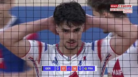 Volley Ball Ligue Des Nations Le Replay De France Allemagne