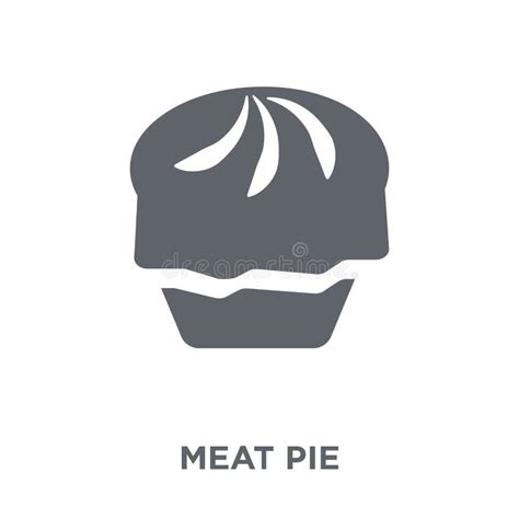 Meat Pie Icon From Australia Collection Stock Vector Illustration Of