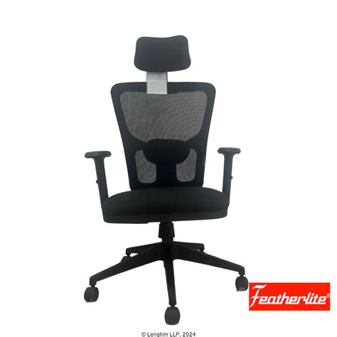 Featherlite Astro High Back Mesh Office Chair Lengliim