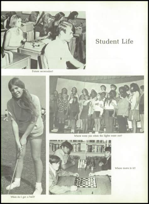 Explore 1971 Lake Weir High School Yearbook, Ocala FL - Classmates