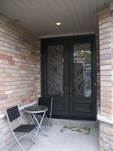 Windows And Doors Toronto Wrought Iron Exterior Double Doors Fiberglass Doors Serafina Design