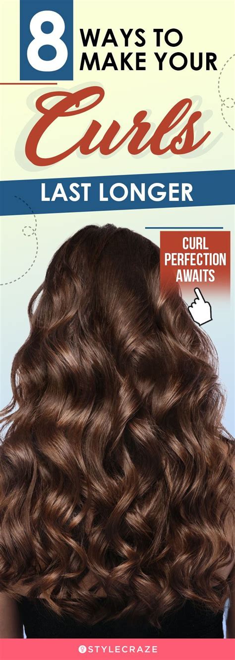 8 Simple Curling Tips For Women To Make Curls Last Longer Hair Grow