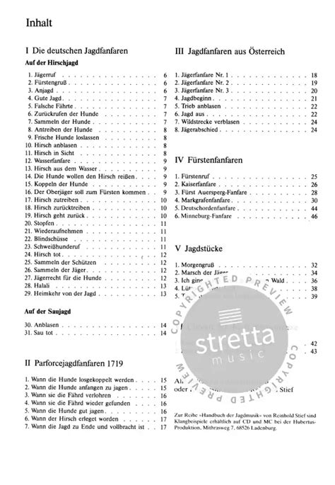 Historische Fanfaren Und Vortragsst Cke Von Reinhold Stief Im Stretta