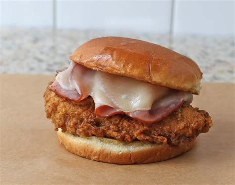 Chicken Cordon Bleu Sandwich Arbys