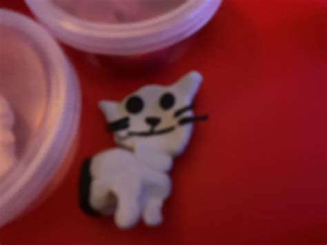 Scp 529 Josie The Half Cat As Clay I Ran Out Of White While Making