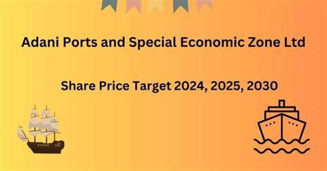 Adani Ports Target Price 2023 To 2030 2035 And 2040 Moneyinsight