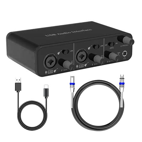 Gaia Vision Dual XLR USB-C Audio-Interface - MuzikOne