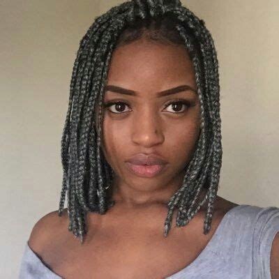 Brilliant Box Braids Short Styles