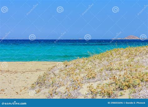 Plaka beach, Greece stock photo. Image of famous, greece - 298055696