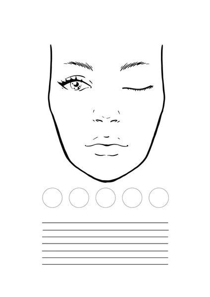 Makeup Design Template Pdf Saubhaya Makeup