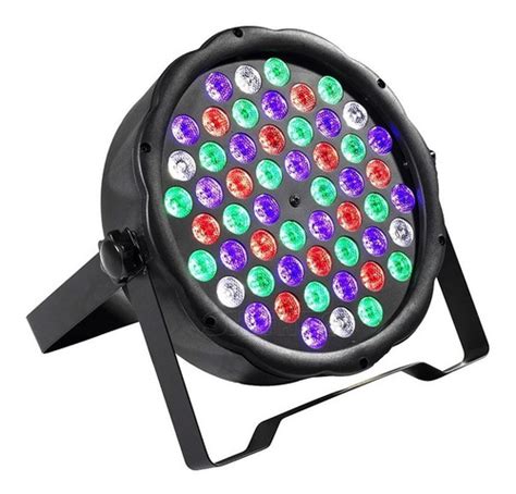 Kit 8 Canhao Led 64 Rgbw 54 Leds 3w Dmx Jogo De Luz Slim Pro Frete grátis