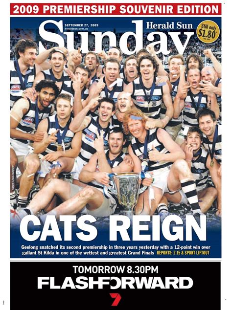 Laminated Geelong Cats Afl Football Team Poster Big 420mm Bargain Ebay