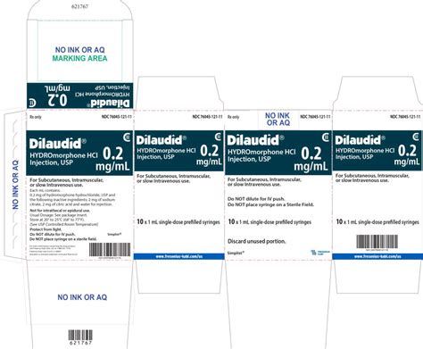 Dilaudid Injection Package Insert