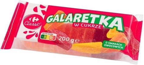 Carrefour Classic Galaretka W Cukrze O Smakach Owocowych G Ceny I