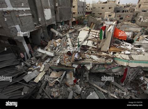 La Ciudad De Gaza FRANJA DE GAZA Territorio Palestino El 29 De Julio