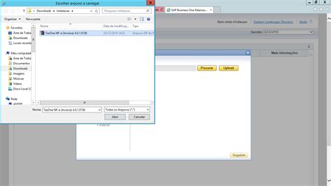 Instalação do TaxOneNFe via Extension Manager TaxOne NFe 3 76 6