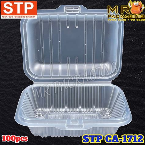 STP 1000ml Large PP Lunch Box With Lock 100pcs STP CA 1712