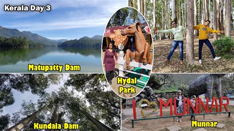 Kerala Day Munnar Tea Garden Mattupetty Dam Kundala Lake