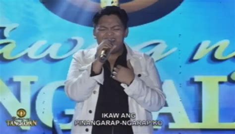 Tawag Ng Tanghalan December Winner Is John Mark Saga Th Win