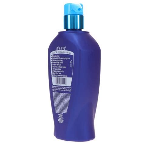 It S A 10 Miracle Moisture Shampoo 10 Oz 10 Oz Kroger