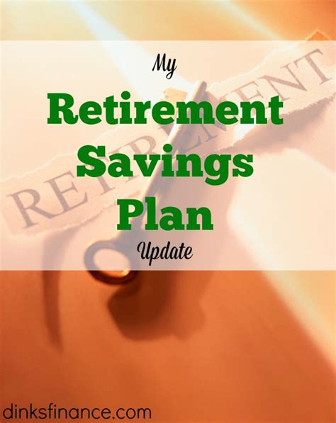 Retirement Savings Plan Update...It's Time to Smile. - Dinks Finance