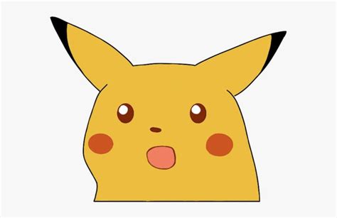 Surprised Pikachu Meme, HD Png Download , Transparent Png Image ...