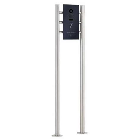 Edelstahl Video Stele Designer S St R Elegance I Mit Doorbird D E