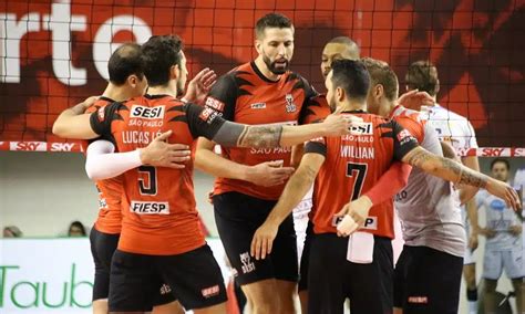 Sesi vence Vôlei Renata no tie break pela Superliga Masculina