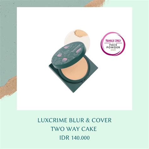 Jual Luxcrime Blur Cover Two Way Cake Shopee Indonesia