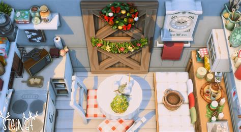 Christmas Breakfast Nook 🎄 Sims4