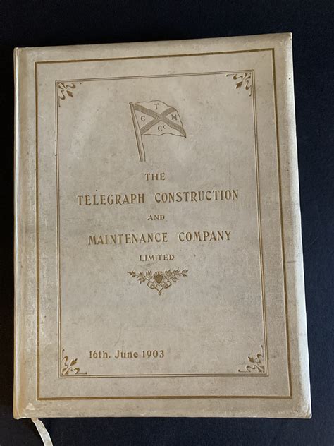 The Telegraph Construction And Maintenance Company Limited 16th June