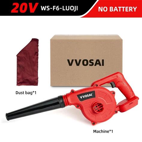 Vvosai Cordless Leaf Blower Electric Air Blower Cordless Garden Tools