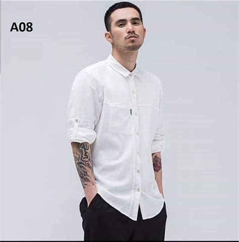 Chef Jackets Shirt Dress Mens Tops Shirts Shopping Fashion Moda