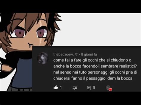 Come Si Fanno A Muovere I Personaggi YouTube