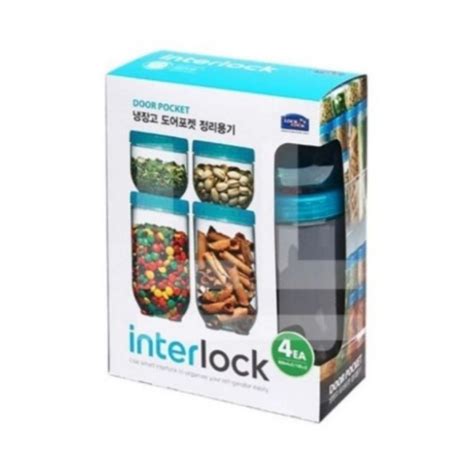 Jual Locknlock Toples Interlock Set Pcs New Dan Original Shopee