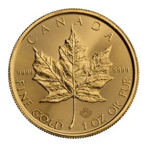 Buy 1 oz Canada Gold Maple Leaf Online - Pure & Authentic | Bullion Express