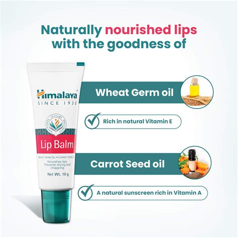 Himalaya Lip Balm 10g - Ingredients, Uses, Reviews – Himalaya Wellness ...