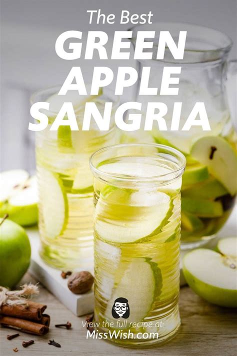 Overnight Green Apple Sangria Recipe