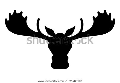 Moose Head Silhouette: Over 6,653 Royalty-Free Licensable Stock Vectors ...