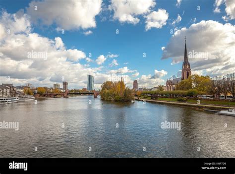 Main river Frankfurt, Germany Stock Photo - Alamy