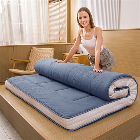 Maxyoyo Futon Mattress Padded Japanese Floor Mattress Quilted Bed