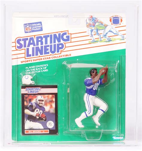 Kenner Starting Lineup Nfl Carded Sports Figure Bill Brooks