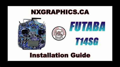 Futaba T Sg Installation Guide Youtube