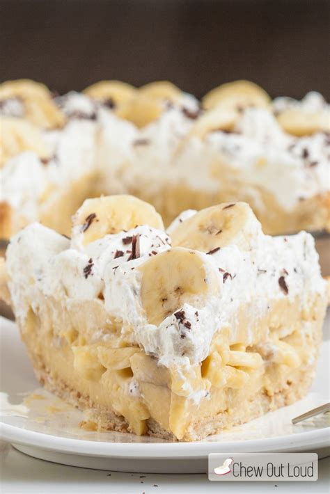 Best Banana Cream Pie Recipe • Tasteandcraze