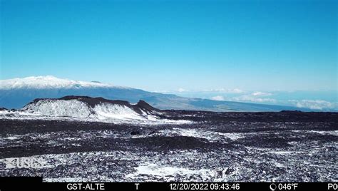 Snow Covers Hawaiʻi Summits 100 Mph Wind Gusts Possible